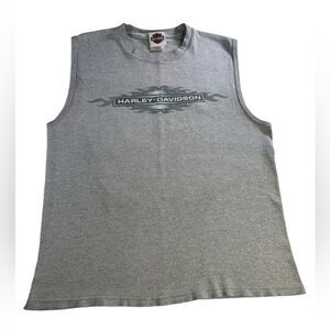 Harley Davidson Vintage Y2K Myrtle Beach SC Made in USA Tank Top Size Medium